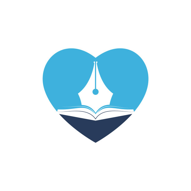 书笔标志设计图片下载