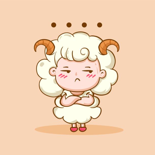 白羊座人物造型设计图片下载