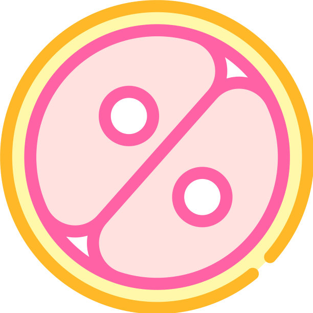 细胞分裂颜色图标标志图片下载