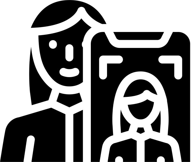 博主女人工作字形图标图片下载