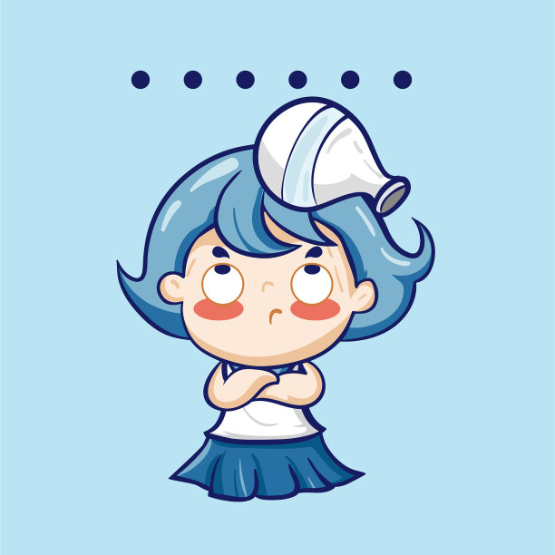 水瓶座卡通图片图片下载