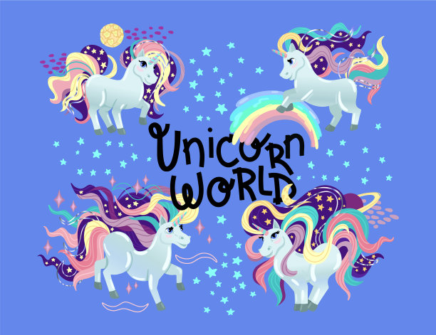 独角兽收集可爱的图片下载