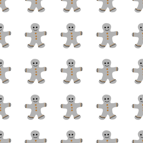 无缝的圣诞快乐图案重复图片下载