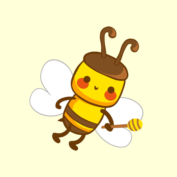 原创卡通小蜜蜂图片下载
