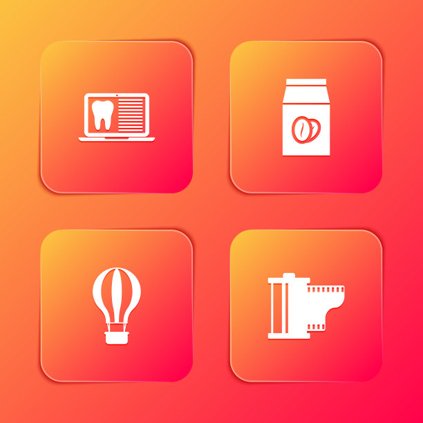 将笔记本电脑与牙卡咖啡豆装在袋子里图片下载