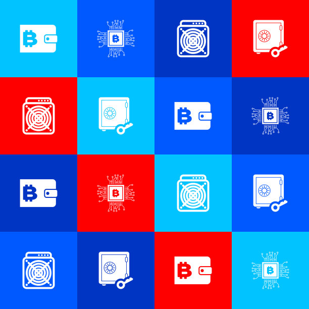 设置加密货币钱包CPU采矿农场asic图片下载