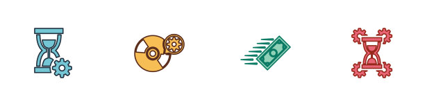 设置沙漏设置CD或DVD光盘快速图片下载