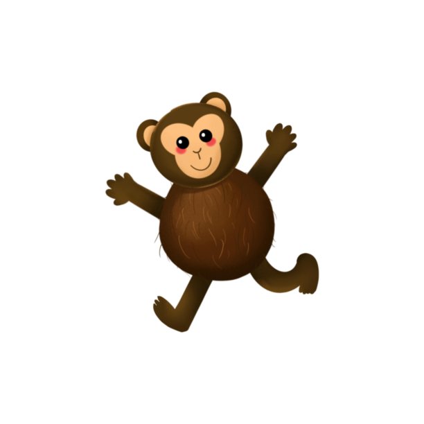 原创椰子小猴图片下载
