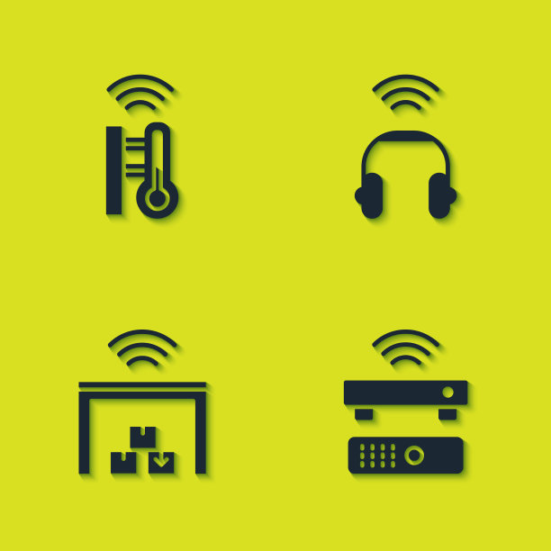 设置智能温度计无线电视盒接收器图片下载