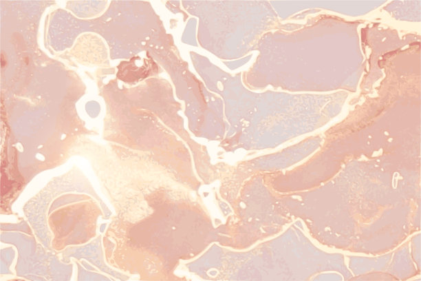 玫瑰石纹和金色大理石醇墨图片下载