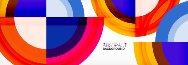 圆形形状三角形和圆形现代图片下载