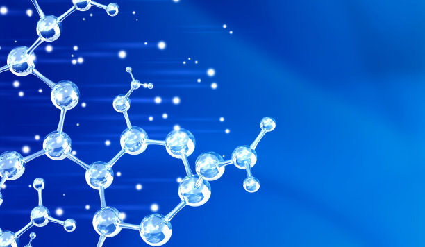 抽象的分子结构图片下载