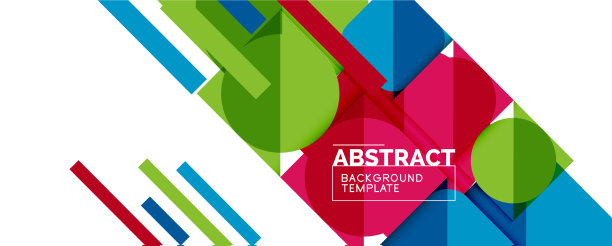 用简洁的几何抽象背景图片下载