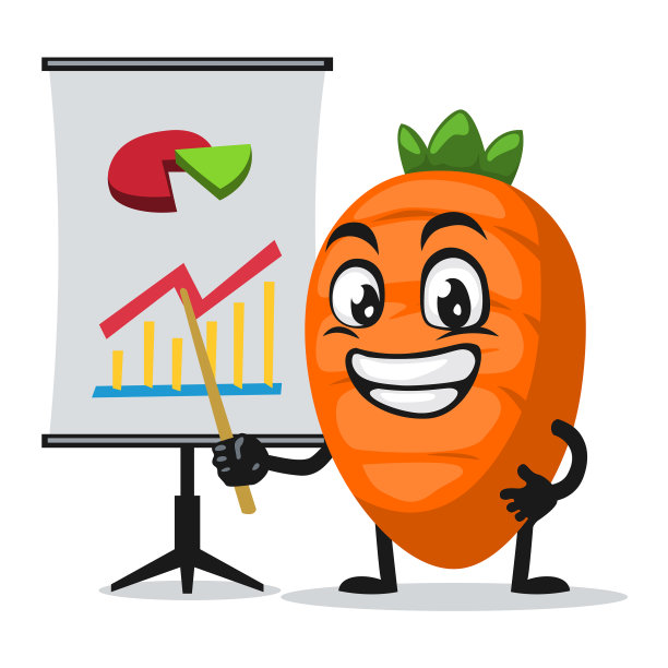 胡萝卜角色或吉祥物图片下载