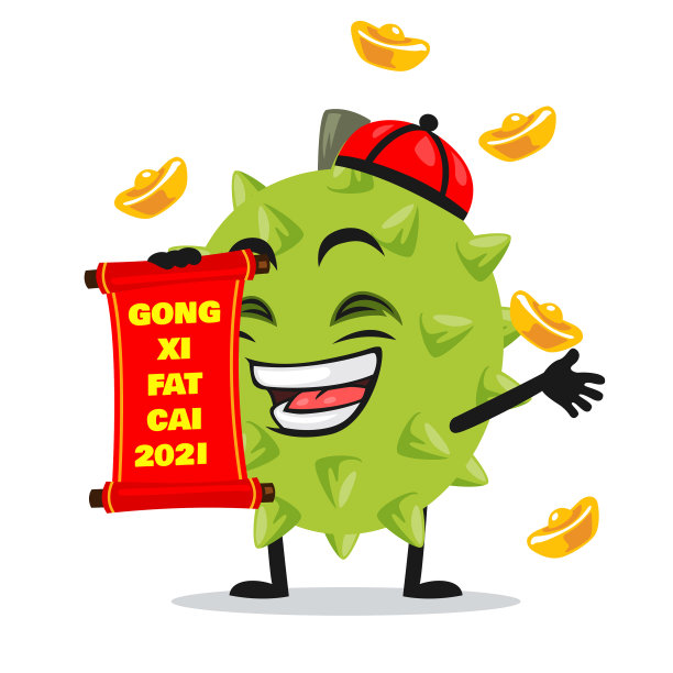 榴莲吉祥物或角色图片下载