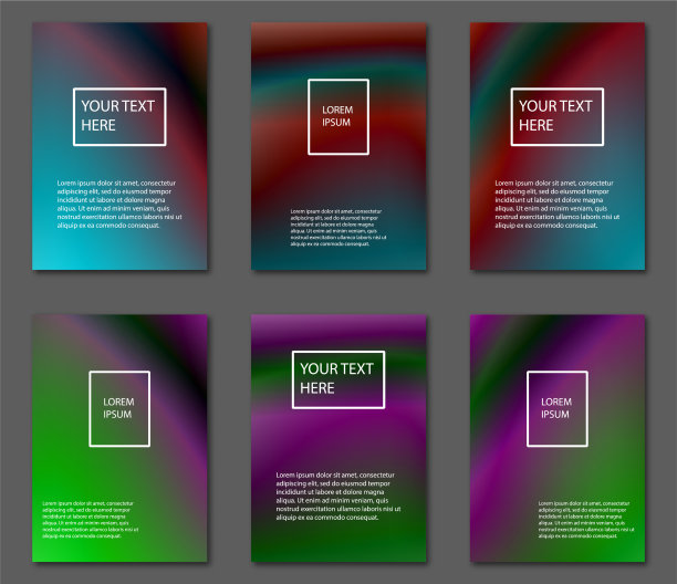 收集孤立的梯度背景图片下载