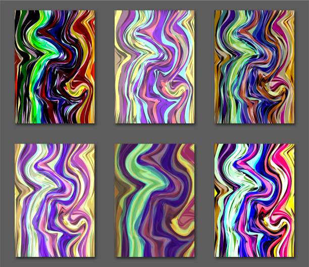 液体颜色覆盖大理石集图片下载