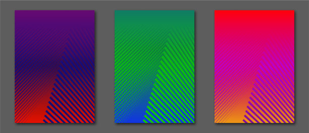 精选极简多彩的封面设计图片下载