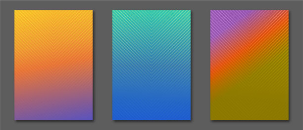 精选极简多彩的封面设计图片下载