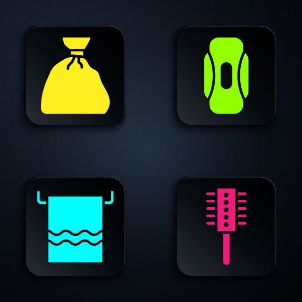 把垃圾袋毛巾挂在衣架上图片下载