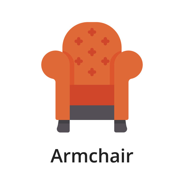 扶手椅平单品图片下载