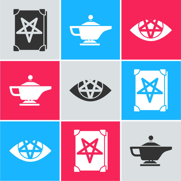 设置古书神灯或阿拉丁神灯图片下载