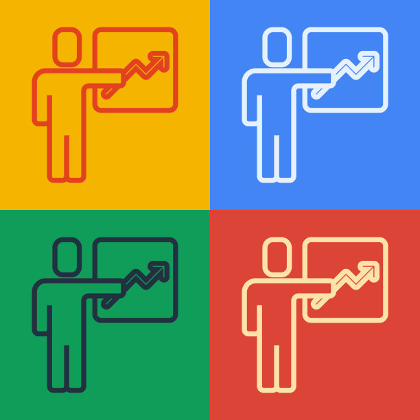 波普艺术系列领导者是团队高管的偶像图片下载