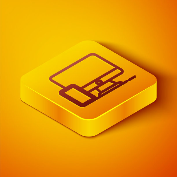 等距线电脑显示器和手机图片下载