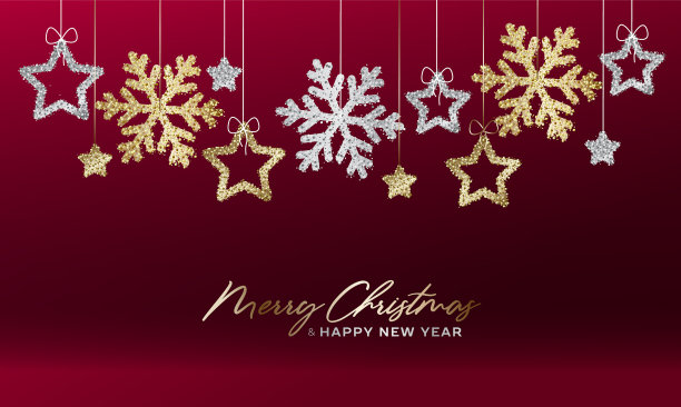 贺卡，金光闪闪图片下载