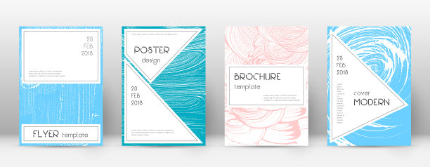 封面模板设计时尚的宣传册layou图片下载