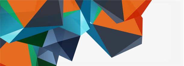 3d马赛克抽象背景低聚形状图片下载