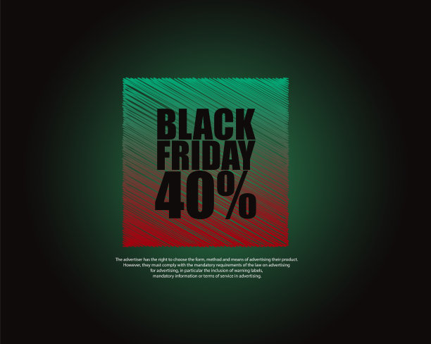 黑色星期五打折40-60图片下载