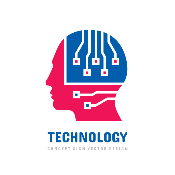头脑标志设计电脑电子图片下载
