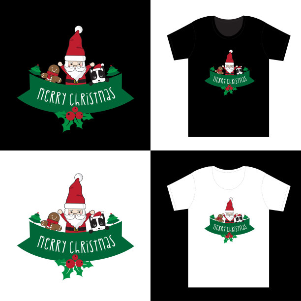 圣诞快乐，圣诞老人新年快乐图片下载