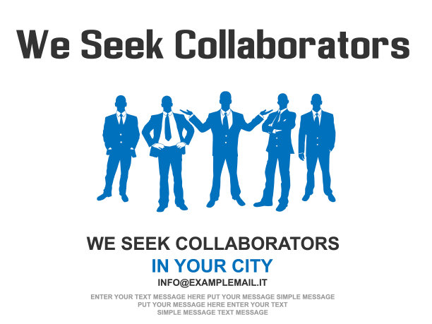 商业团队传单海报设计背景图片下载