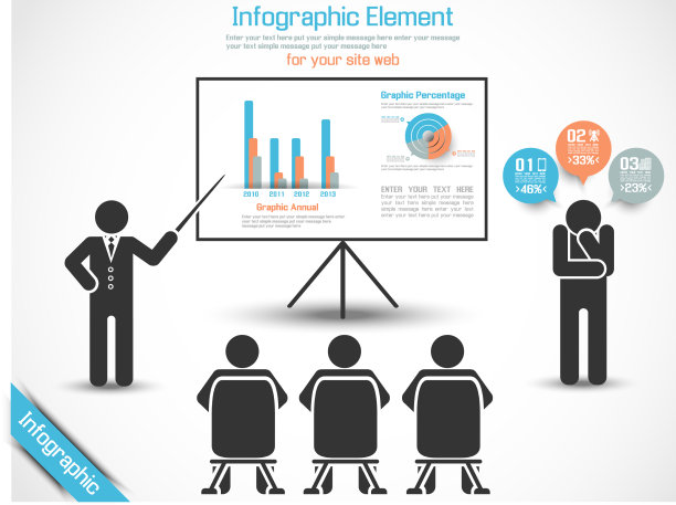 信息图表会议人的业务图片下载