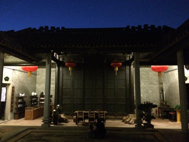 月光中国茶馆图片下载