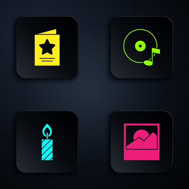 设置照片贺卡生日蛋糕蜡烛图片下载