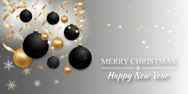 圣诞节背景浅灰色与圣诞节图片下载