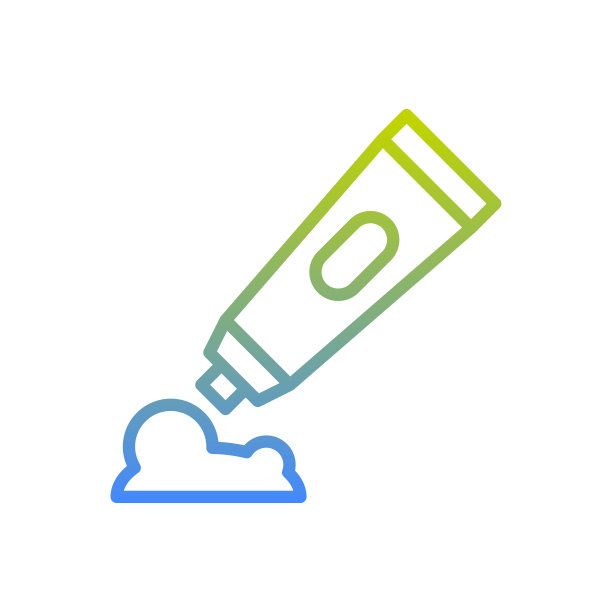 丙烯酸管矢量轮廓渐变图标风格插图。EPS 10个文件图片下载