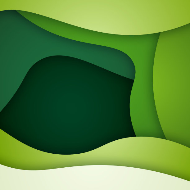 3d抽象背景和剪纸形状图片下载