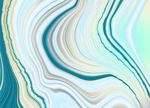 金大理石设计。绿色的。一个美丽的结合航海大理石和黄金。图片下载