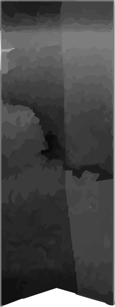 黑色水彩般的标题丝带图片下载