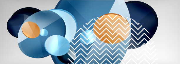 抽象光滑圆形背景图片下载