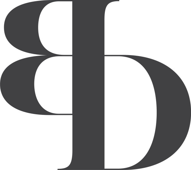 B d字母标志字母标记bd交织字母优雅的勒克斯图片下载