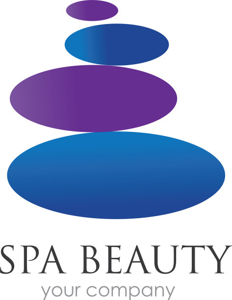 水疗标志设计模板图片下载