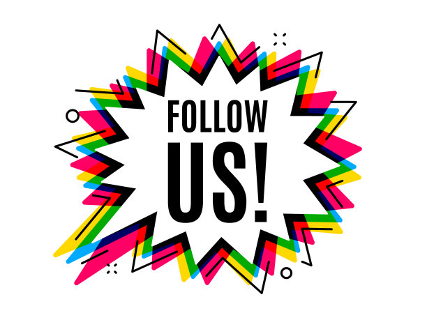 跟随我们标志特价标志图片下载