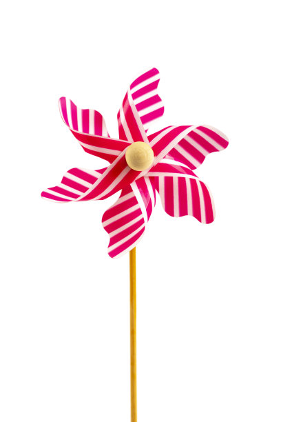 粉红色的风车图片下载