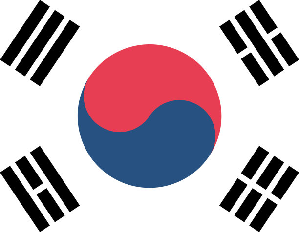 韩国国旗的精确比例图片下载