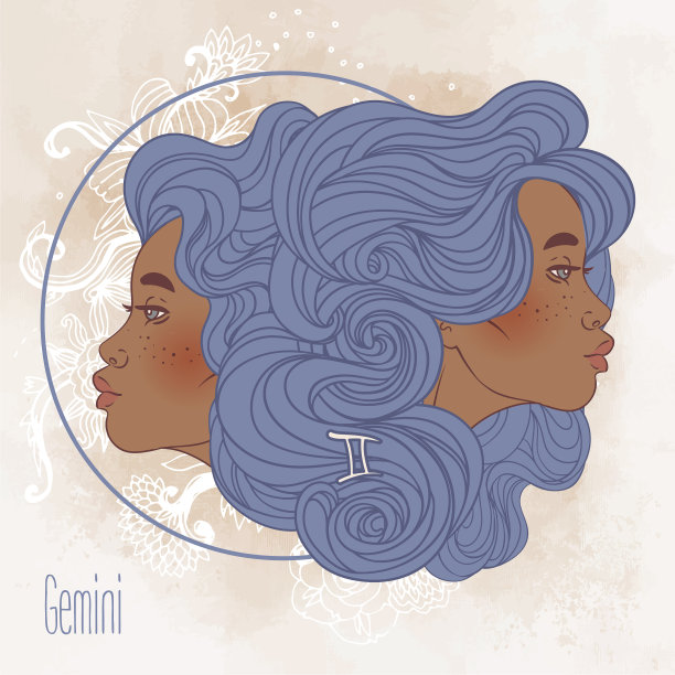 双子座占星星座作为一个图片下载